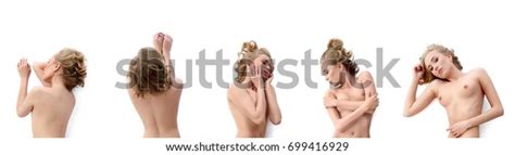 Sexy Naked Blonde Woman Posing Sensually Stock Photo Shutterstock