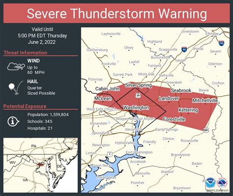 Nws Severe Tstorm On Twitter Severe Thunderstorm Warning Including