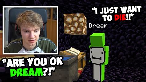 Tommy Visits Depressed Dream In Prison Dream Smp Youtube