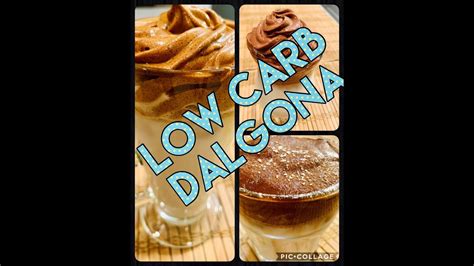 Low Carb Dalgona Coffee Recipes Youtube