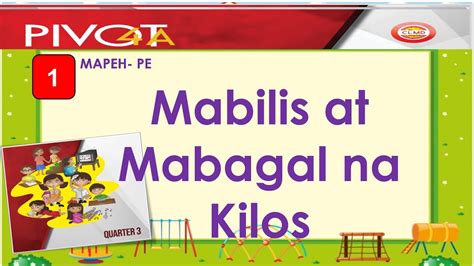 Mabilis Na Kilos Ng Tao