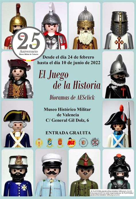 Gran exposición GRATUITA de Playmobil en el Museo Histórico Militar de