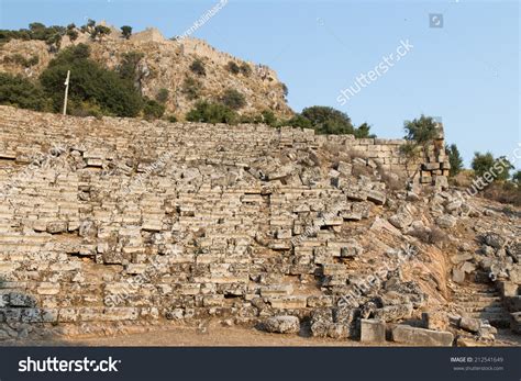 Kaunos Amphitheatre Dalyan Town Turkey Stock Photo Shutterstock