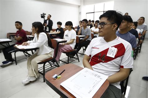 San Marcos As Se Desarroll El Primer D A Del Examen De Admisi N