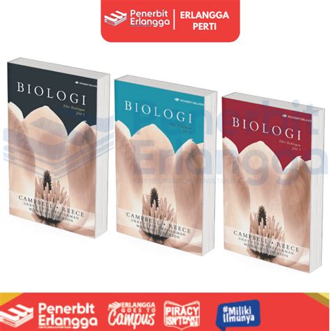 jual erlangga buku referensi mahasiswa biologi edisi  jilid