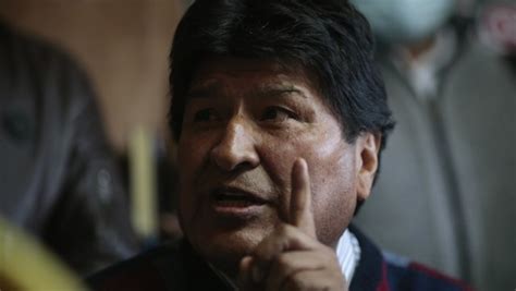 Justicia Ratifica Fallo Que Impide A Evo Morales Postularse A La