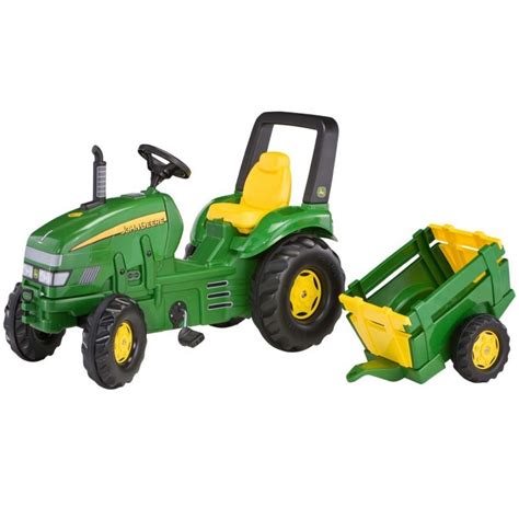 Rolly Toys rollyX Trac Traktor na pedały John Deere Przyczepa 3 10