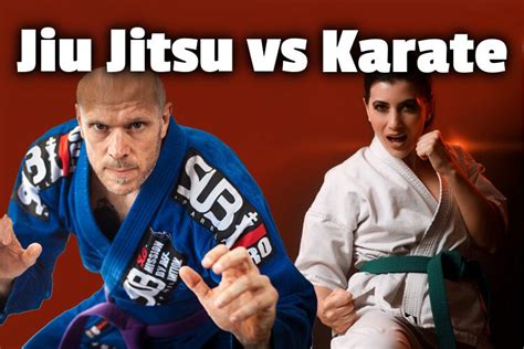 Jiu Jitsu vs Karate: BJJ & Traditional (Key Differences)