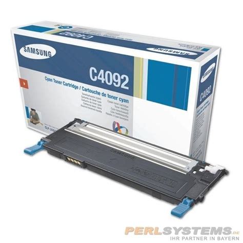 Samsung Toner Cyan CLT C4092S CLX 3170 CLX 3175 CLX 4175W Toner Farbe