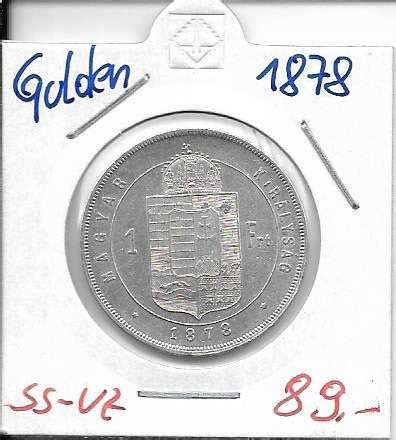 1 Gulden Forint 1878 KB Silber Franz Joseph 1 Fl Gulden Franz