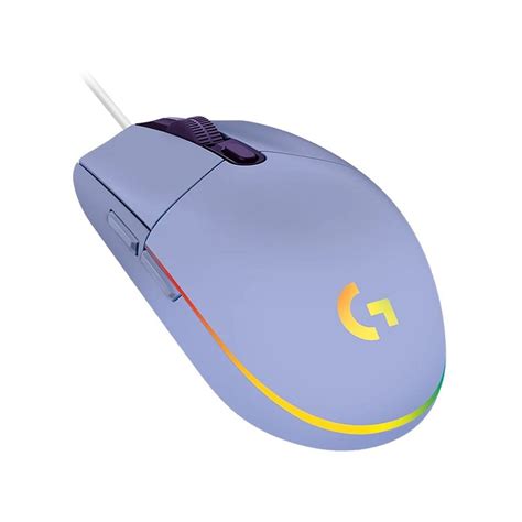 Logitech G203 Lightsync Gaming Mouse Lilac [910 005851] Bunnings