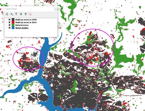 Identifying Urban Sprawl In Plymouth Pixalytics Ltd