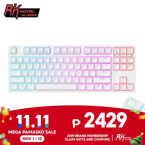 Royal Kludge Rk Keys Hot Swappable Wired Backlit Rgb Tkl Teclado Gaming Computer Keyboard