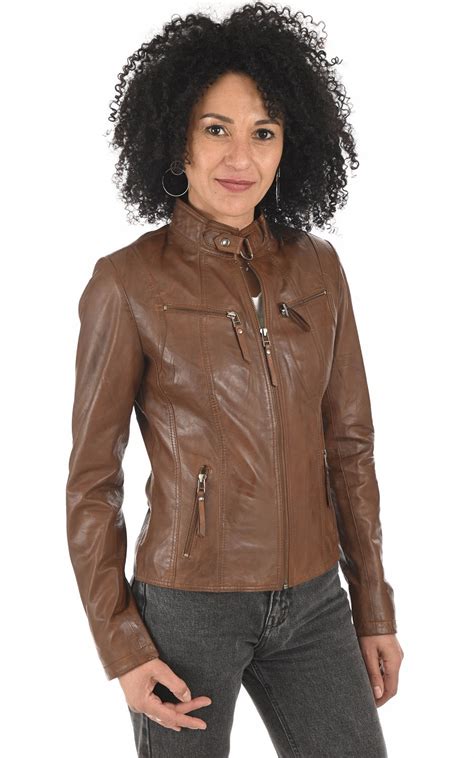 Women Genuine Leather Jacket Wj 15 Skinoutfit