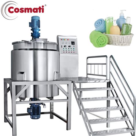 Chemical Industry Dishwashing Liquid Soap Mixing Tank Homogenizer Mixer