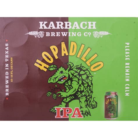 Karbach Hopadillo IPA 12pk Can