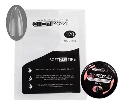 Kit Soft Gel Sólido Tips Soft Gel Cherimoya Cuotas sin interés