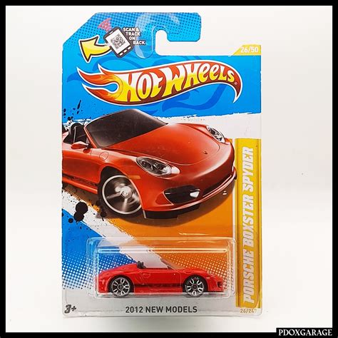 Hot Wheels Porsche Boxster Spyder 2012 New Models Shopee Malaysia