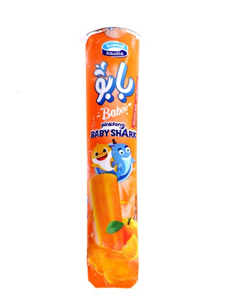 Saudia Baboo Orange Ice Pop 120 Ml Danube