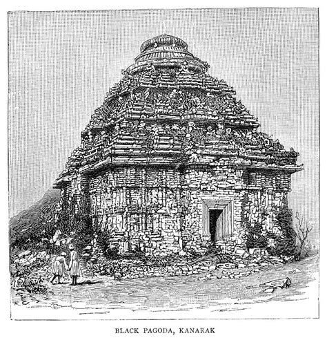 Konark Sun Temple Drawing