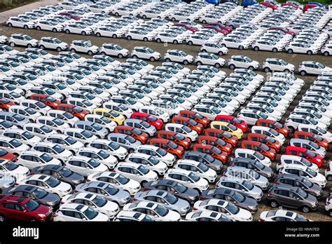 Car parking lot Stock Photo - Alamy