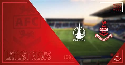 Falkirk vs Airdrieonians tickets