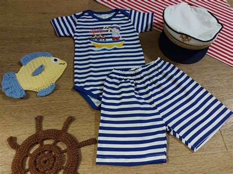 Моряшко костюмче - Комплект за фотосесия на плажа