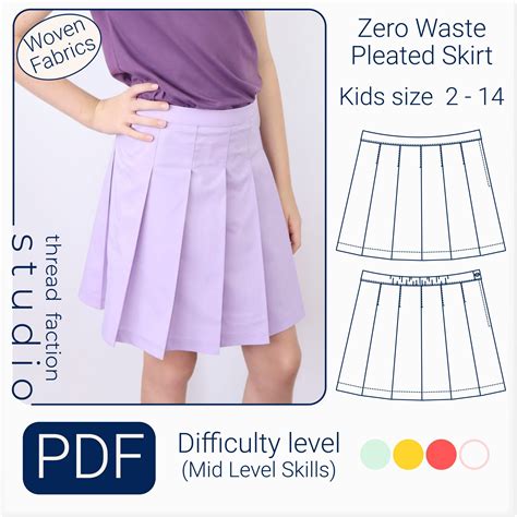 47 Designs New Look Pleated Skirt Sewing Pattern Mkhoirurandric