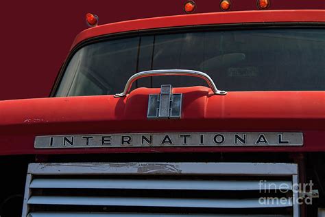 International Harvester Emblem And Logo Photograph By Nick Gray Pixels