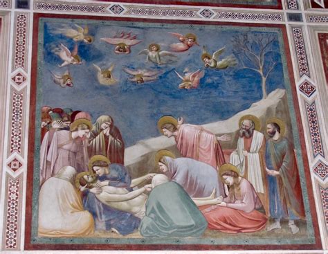 Llanto Sobre Cristo Muerto Por Giotto Capilla Scro Flickr