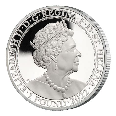 1 Pound Pfund Platinum Jubilee Of Her Majesty Queen Elizabeth II St