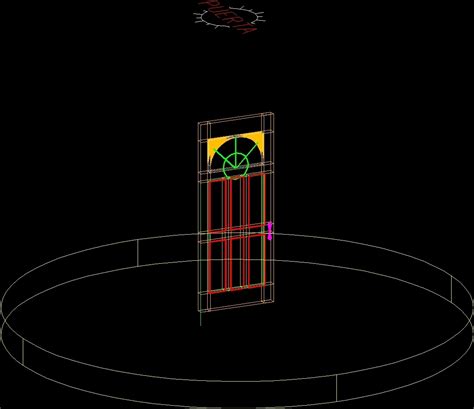 Door 3D DWG Model for AutoCAD • Designs CAD