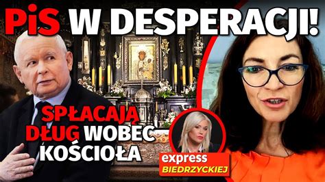 DŁUG KACZYŃSKIEGO Prezes SPŁACA GO wobec KOŚCIOŁA Dr hab Mieńkowska