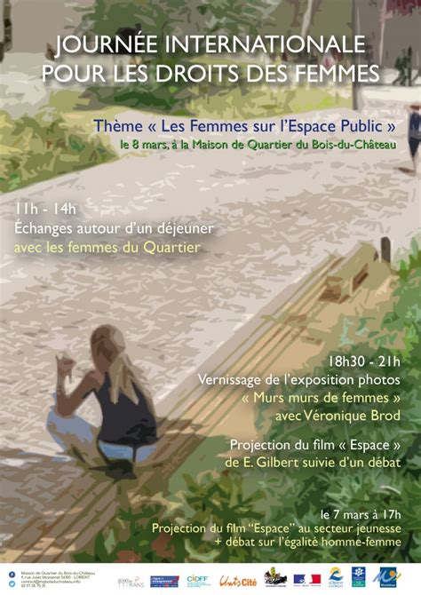 JournÉe Internationale Pour Le Droit Des Femmes • Linformation De Bois