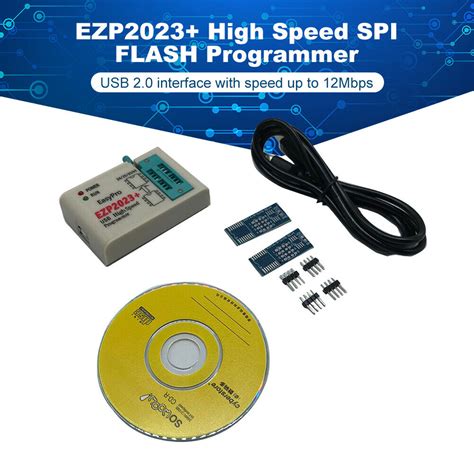 EZP2023 High Speed USB SPI Programmer BIOS Chip USB 2 0 12Mbps Normal