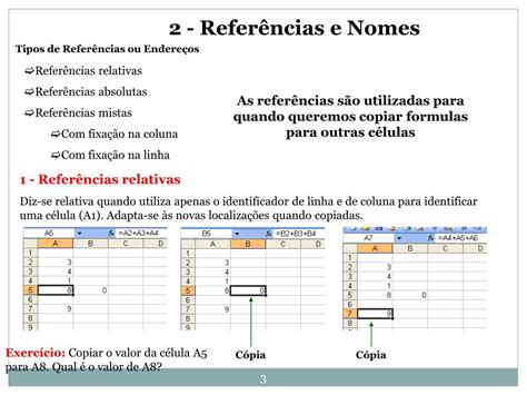 PPT NOMES ÀS CELULAS E REFERÊNCIAS PowerPoint Presentation free