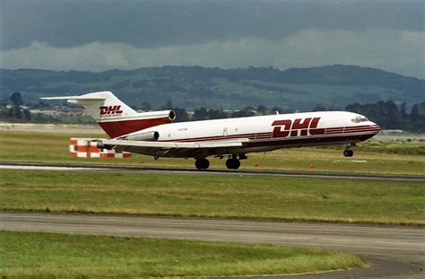 B727 DHL VH DHE Auckland Oct 1998 Mike Cornwall Flickr