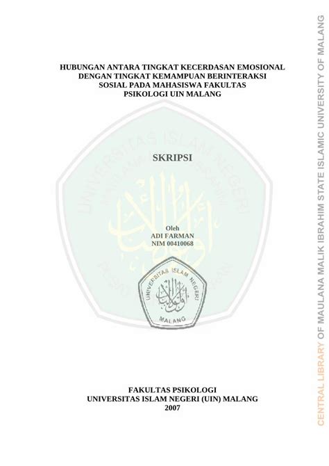 Pdf Skripsi Etheses Uin Malang Ac Idetheses Uin Malang Ac Id