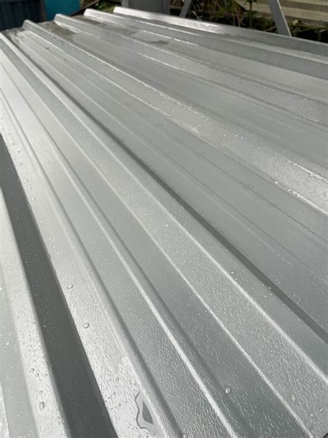 Merlin Grey PVC Plastisol Coated Box Profile Roofing Sheets