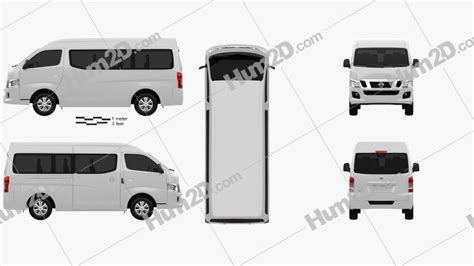 Nissan Urvan Nv Lwb Hr D Model Vehicles On Hum D