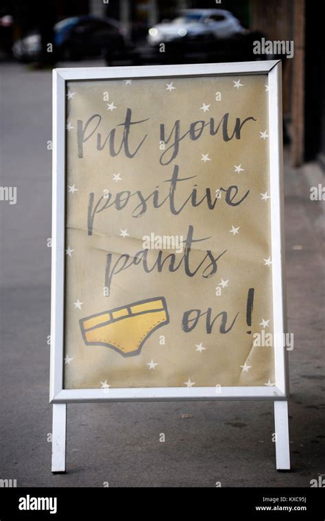 Put Your Positive Pants On Motivational Slogan Sign Pants Graphic