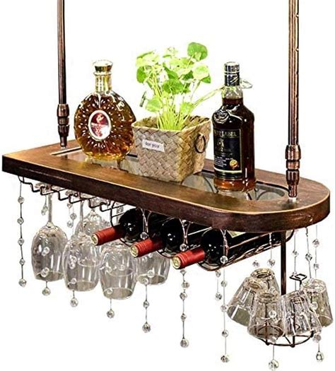 Jp Wine Rack Ceiling Shelf Ceiling Wine Rack Industrial Loft Wine Glass Holder