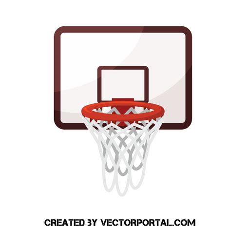 Basketball Hoop Vector Clip Art Free Vector Image In Ai And Eps