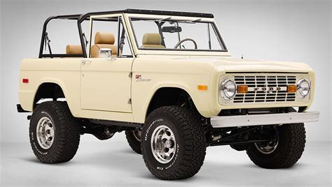 1966 Cream Yellow Ford Bronco | 1966 Classic Ford Bronco - Indian Creek ...