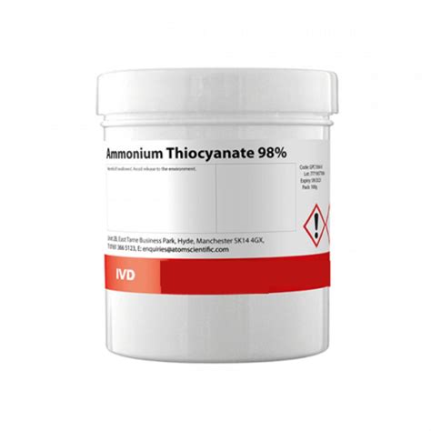 Ammonium Thiocyanate 98 100g