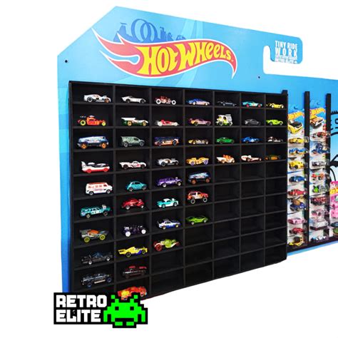 Coleccionador De Hotwheels Combinado 120pz Retro Elite