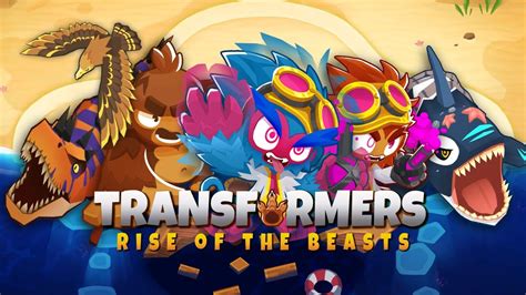 Off The Coast Chimps Black Border Guide Transformers Rise Of The