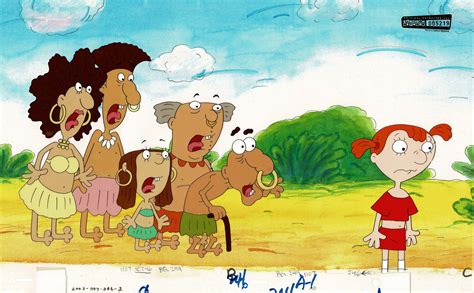 Cartoon Network Vintage Mike Lu Og Production Animation Cels