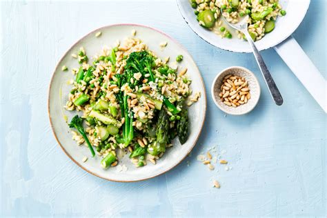 Risotto Mit Brokkolini Gr Nem Spargel Und Erbsen Knorr