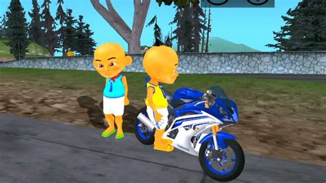 Ipin Meninggal Dunia Akibat Upin Terlalu Kencang Bawa Motor GTA